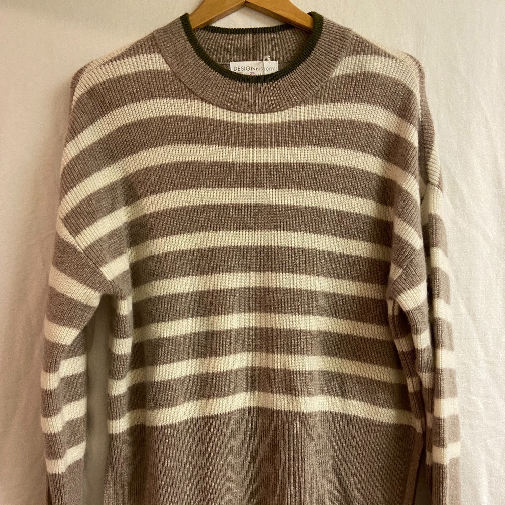 NWT Design History Cashmere Sweater